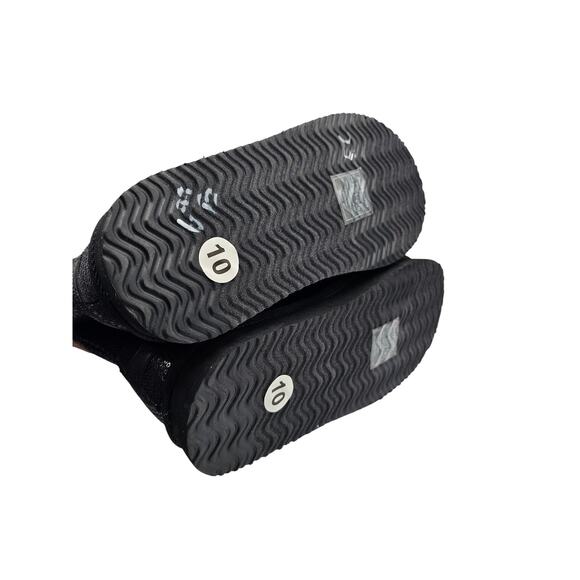 NEW JUICY COUTURE Oclock Sequin Sparkly Ankle Boots, Black (Size 10M) - Picture 6 of 6